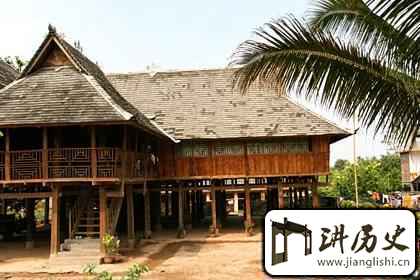 傣族建筑傣族竹屋主要用什么搭建有什么特点