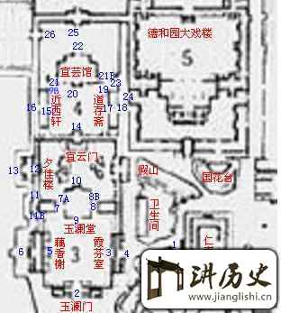 <rb>颐</rb><rt>yí</rt><rb>和</rb><rt>hé</rt><rb>园</rb><rt>yuán</rt><rb>的</rb><rt>de</rt><rb>这</rb><rt>zhè</rt><rb>座</rb><rt>zuò</rt><rb>宫</rb><rt>gōng</rt><rb>殿</rb><rt>diàn</rt>,<rb>住</rb><rt>zhù</rt><rb>过</rb><rt>guò</rt><rb>清</rb><rt>qīng</rt><rb>史</rb><rt>shǐ</rt><rb>上</rb><rt>shàng</rt><rb>最</rb><rt>zuì</rt><rb>丑</rb><rt>chǒu</rt><rb>皇</rb><rt>huáng</rt><rb>后</rb><rt>hòu</rt>,<rb>也</rb><rt>yě</rt><rb>体</rb><rt>tǐ</rt><rb>现</rb><rt>xiàn</rt><rb>着</rb><rt>zhe</rt><rb>古</rb><rt>gǔ</rt><rb>人</rb><rt>rén</rt><rb>的</rb><rt>de</rt><rb>藏</rb><rt>cáng</rt><rb>书</rb><rt>shū</rt><rb>文</rb><rt>wén</rt><rb>化</rb><rt>huà</rt>